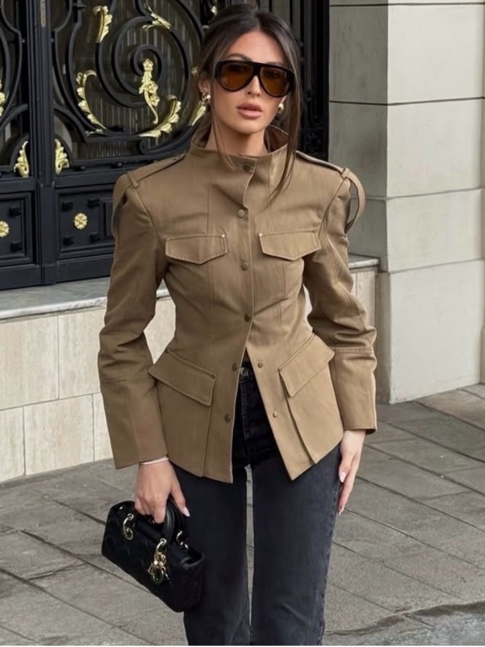 ZARA TAILORED BLAZER WITH TABS